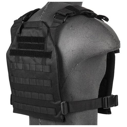 LT - Light Plate Carrier Vest - 1000D Cordura - Black - Game-On.no