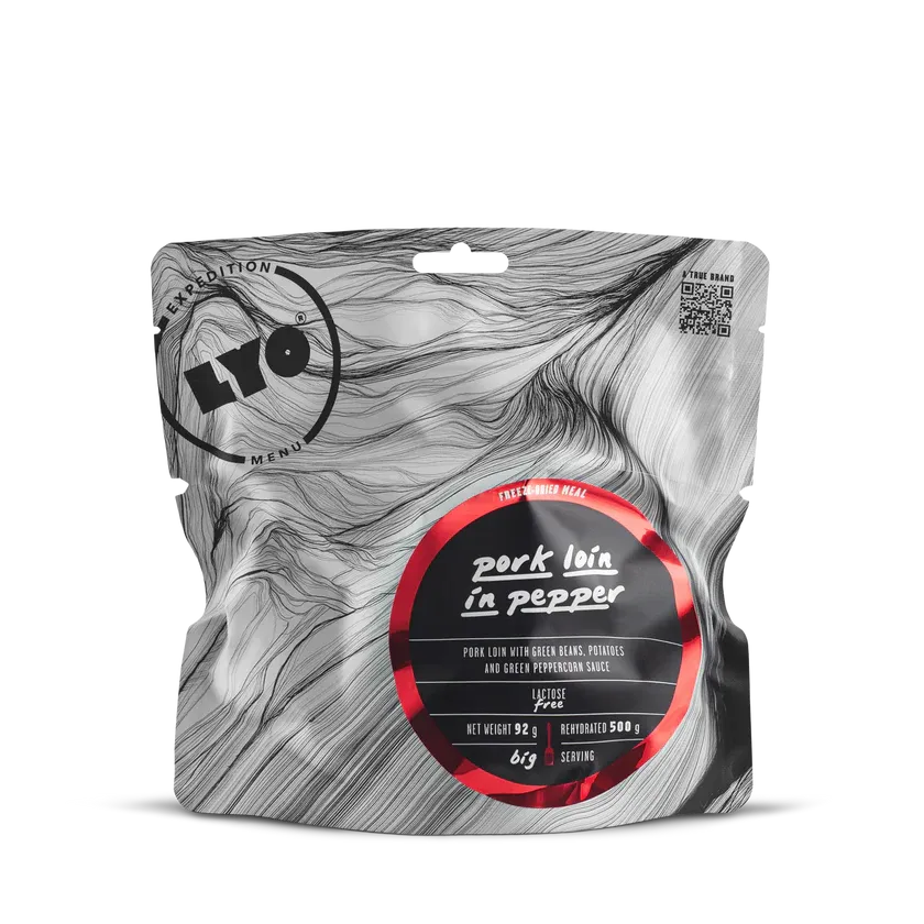 LYOFOOD Svinegryte med potet – Klassisk turmat med naturlige ingredienser - Game-On.no