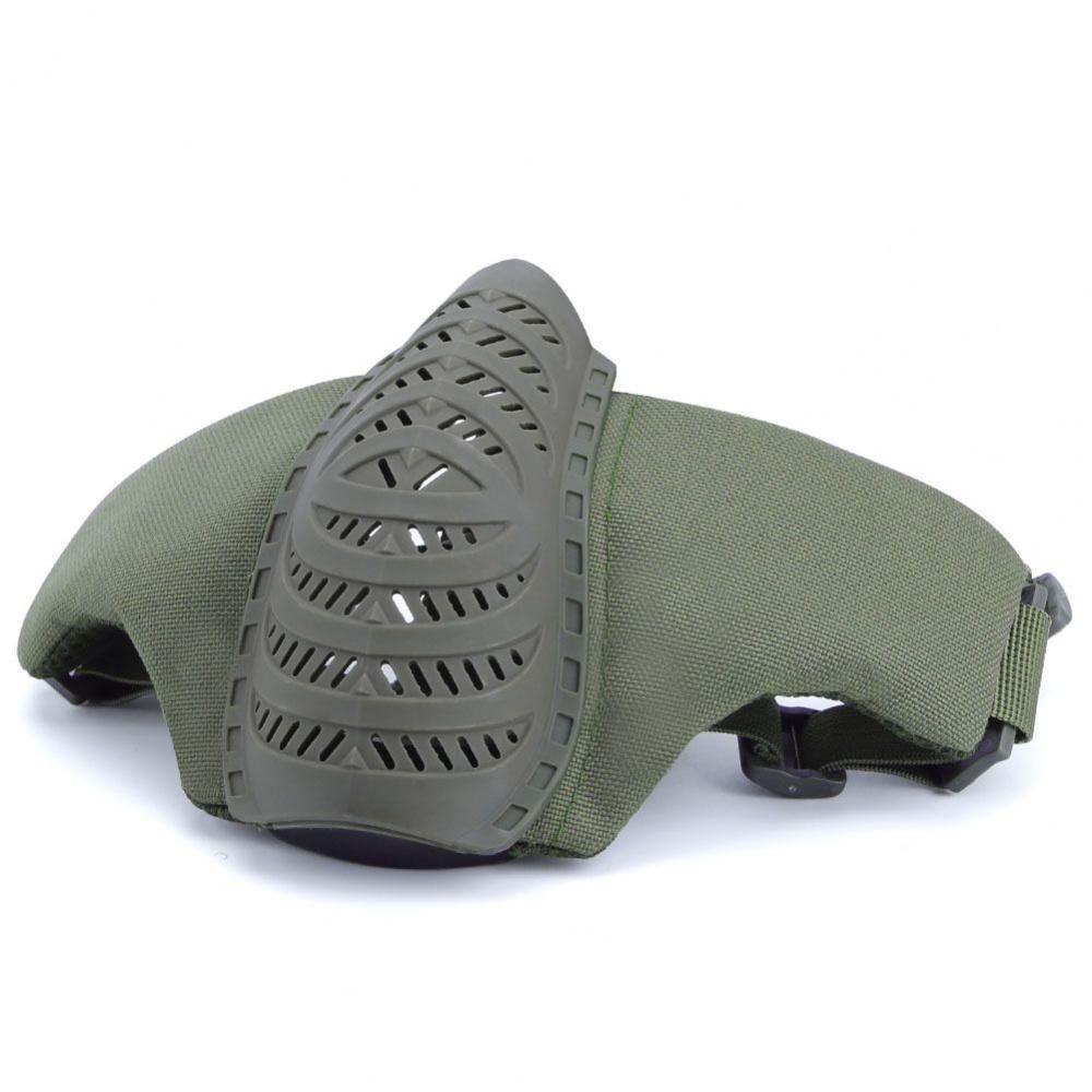 Maske 7 - Beskyttelsesmaske til Airsoft - Olive - Game-On.no