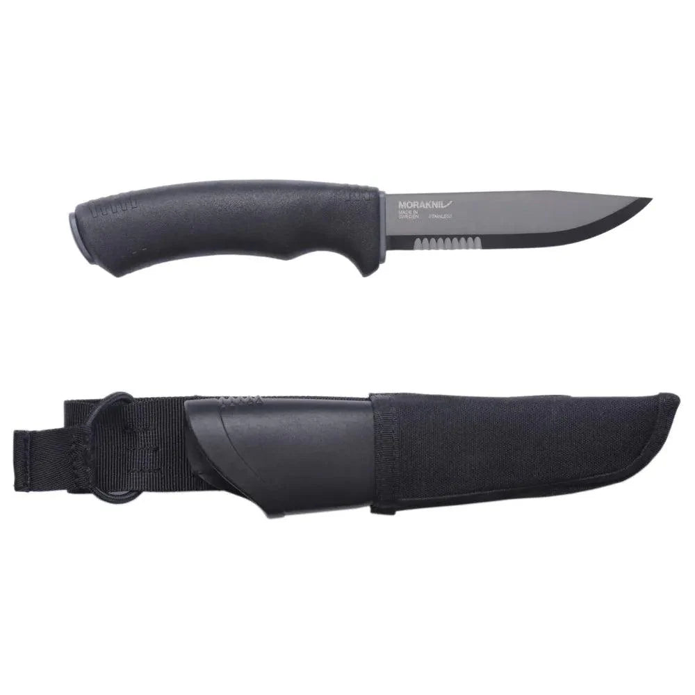 Mora Messer - Bushcraft Expert BlackBlade SRT - Turkniv - Game-On.no