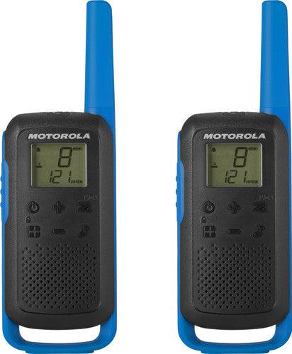 Motorola T62 Talkabout Walkie Talkie - Blau - Game-On.no