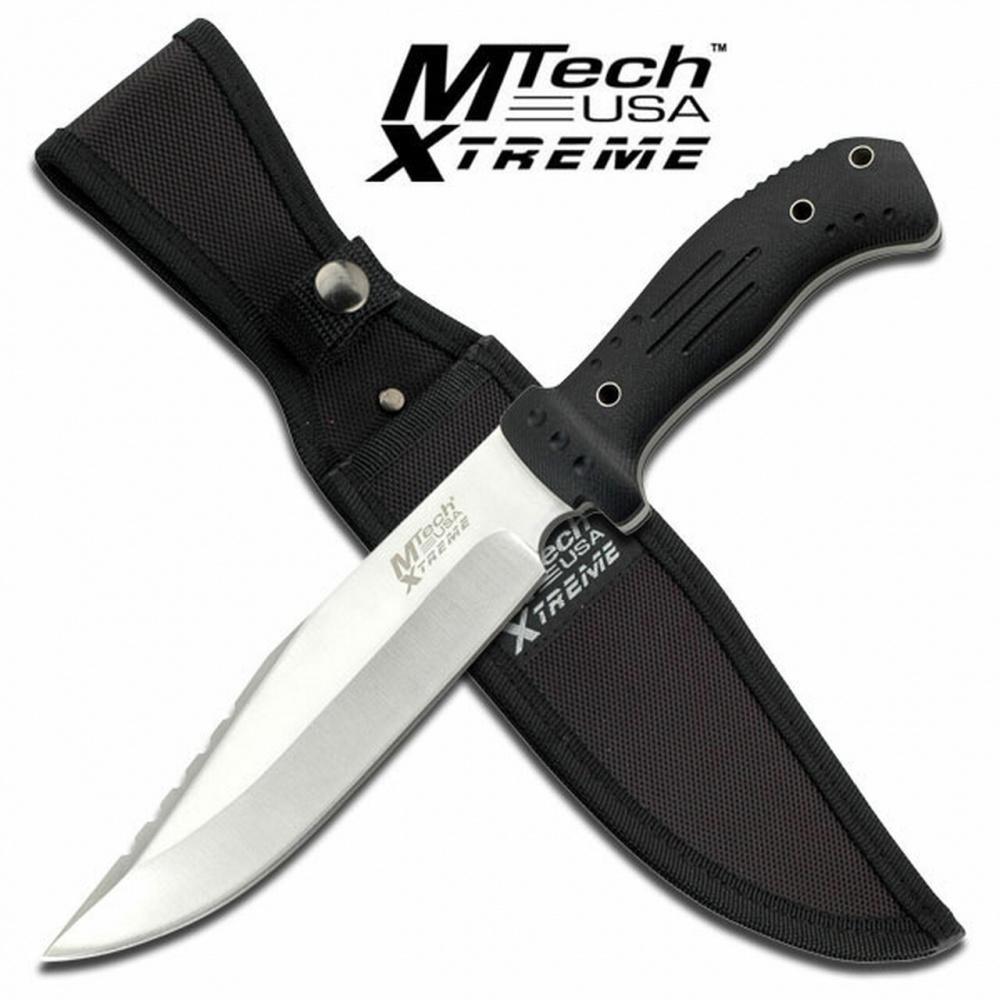 MTech Xtreme - Jagdmesser mit Scheide G10 - Schwarz - Game-On.no