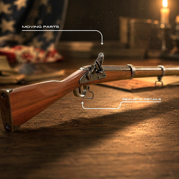 Goatguns Muskett, realistiske detaljer
