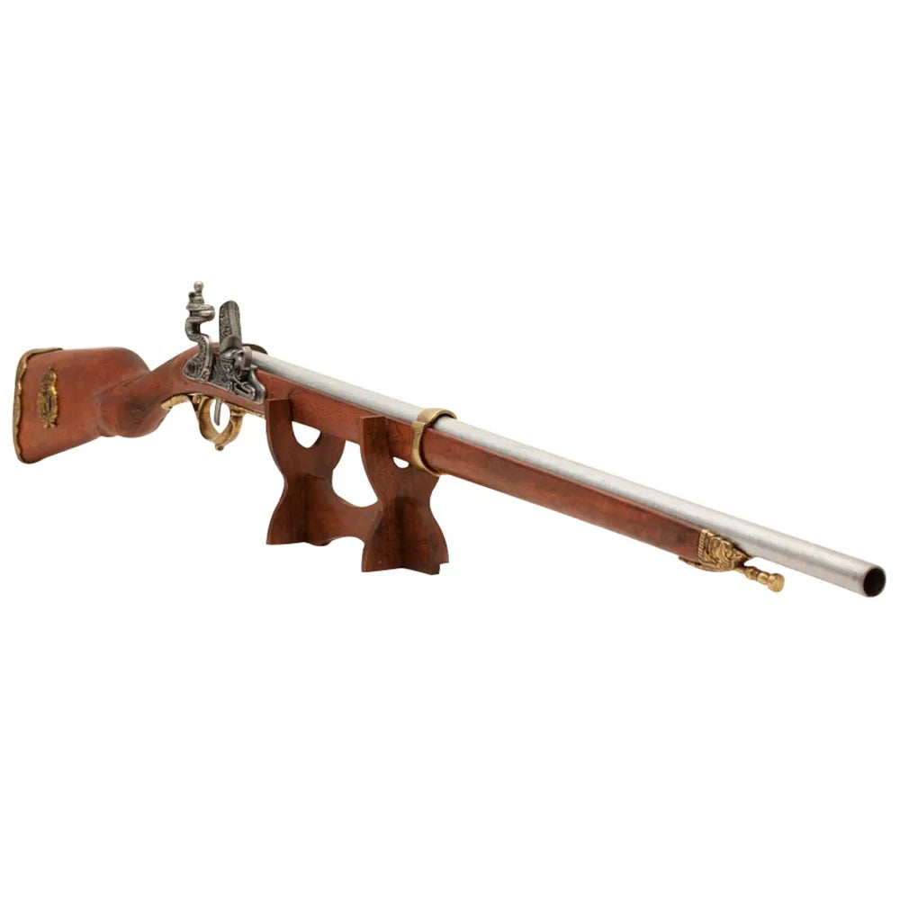 Napoleon Rifle 1807 Replika - Flintlåsrifle i Metall og Tre - Game-On.no