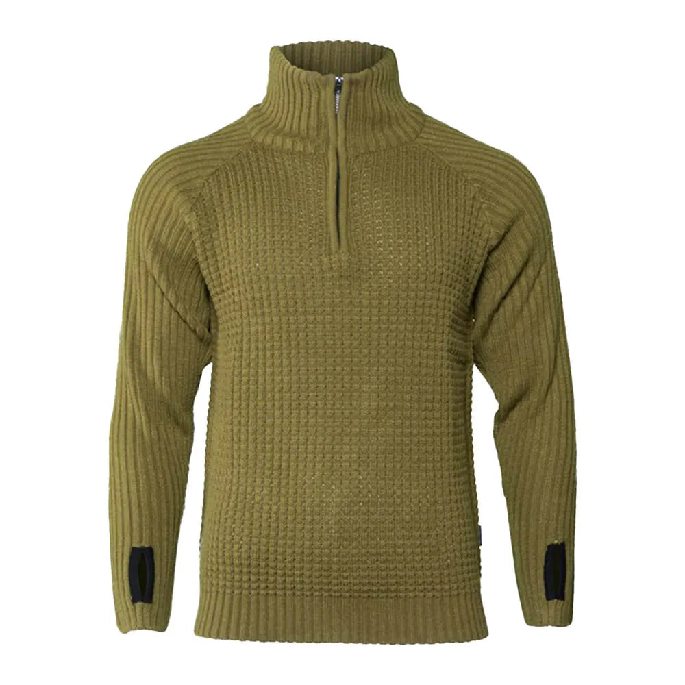 Norskproduceret Wilderness-sweater - Grøn - Game-On.no