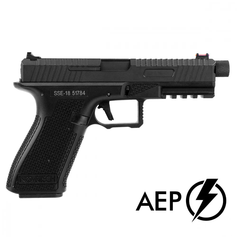 Novritsch SSE18 GEN2 - Elektrisk Softgun Pistol - Semi/Fullauto - Game-On.no