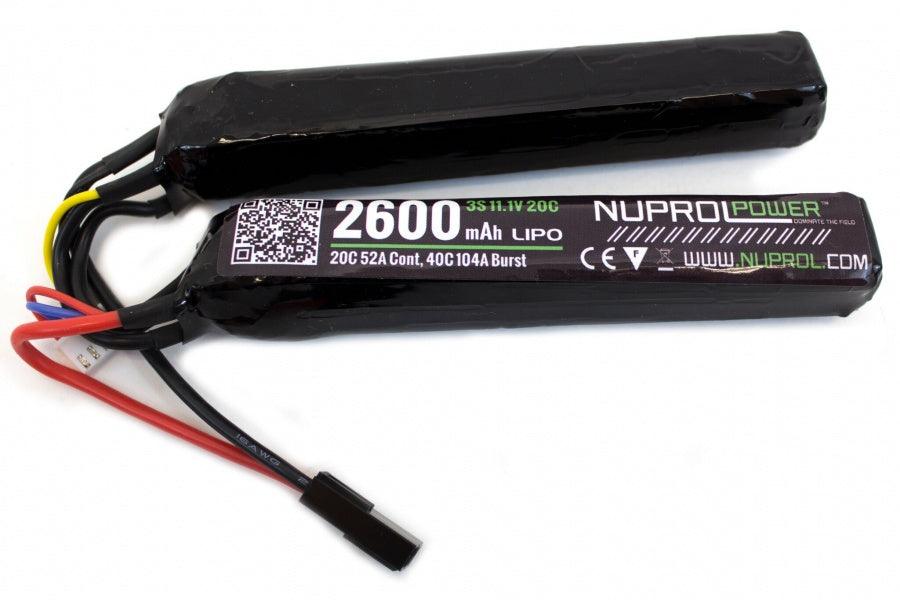 NP Li-Po Batteri - 11.1V 2600mAh - Twin Stick Cranestock - Game-On.no