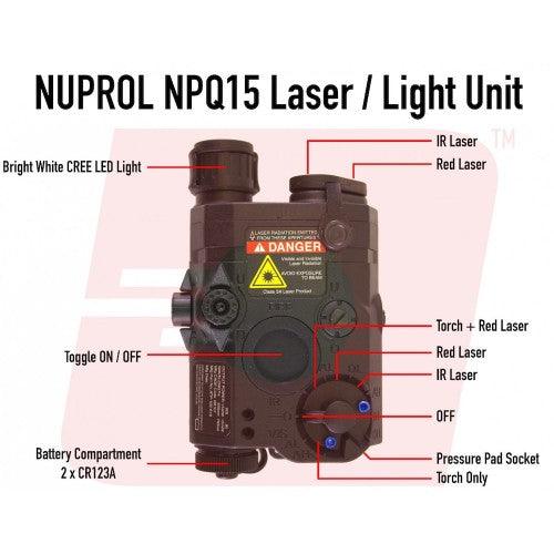 Nuprol - NPQ15 Laser/Lys - Game-On.no