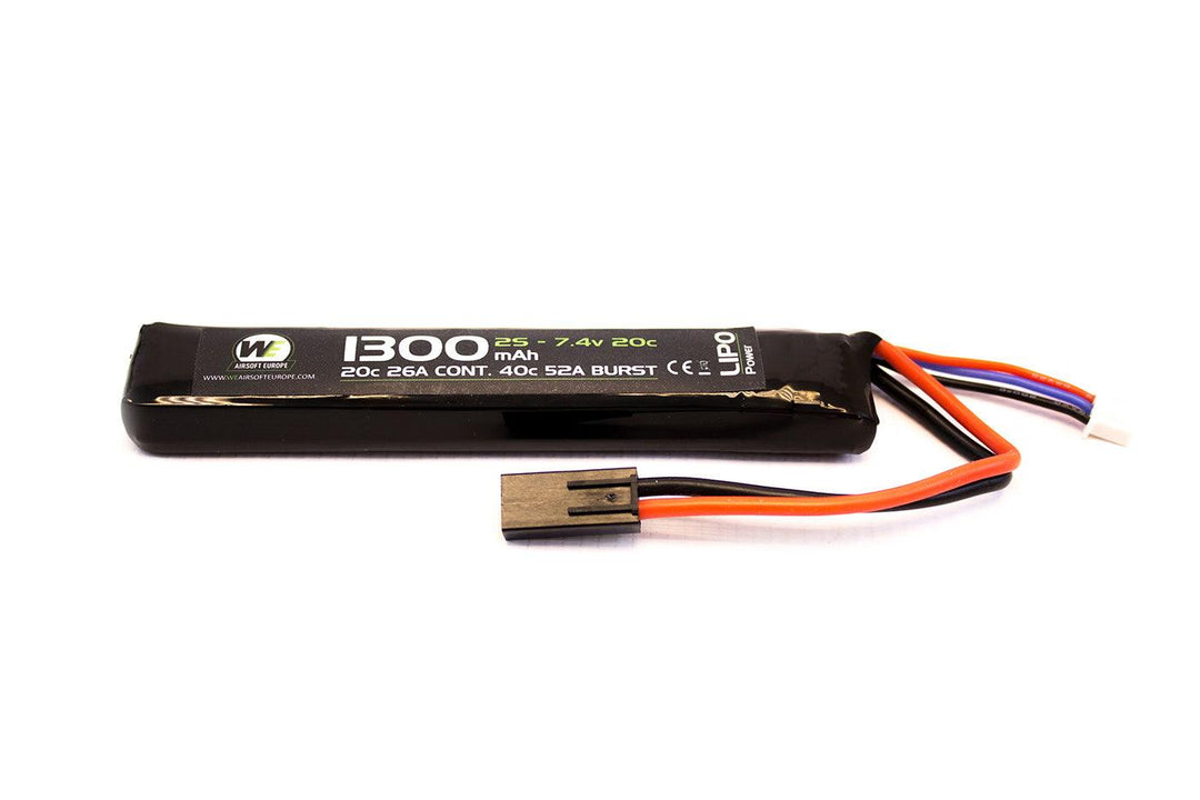 NUPROL Power - 7.4V 1300mAh - Li-Po-Akku - Game-On.no