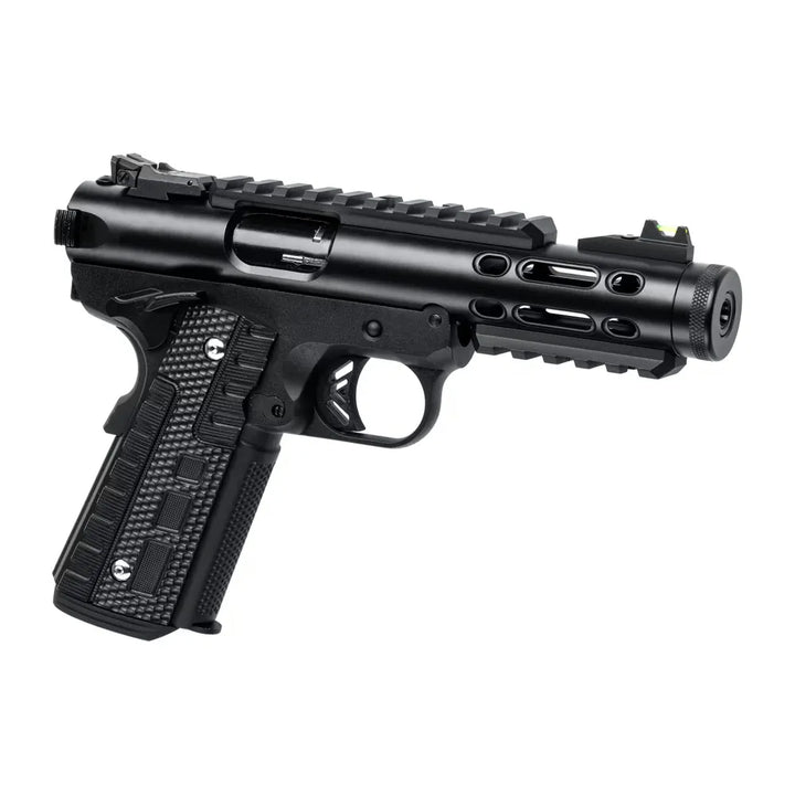 WE - Pistola blanda Galaxy <tc>GBB</tc> a gas - Negra