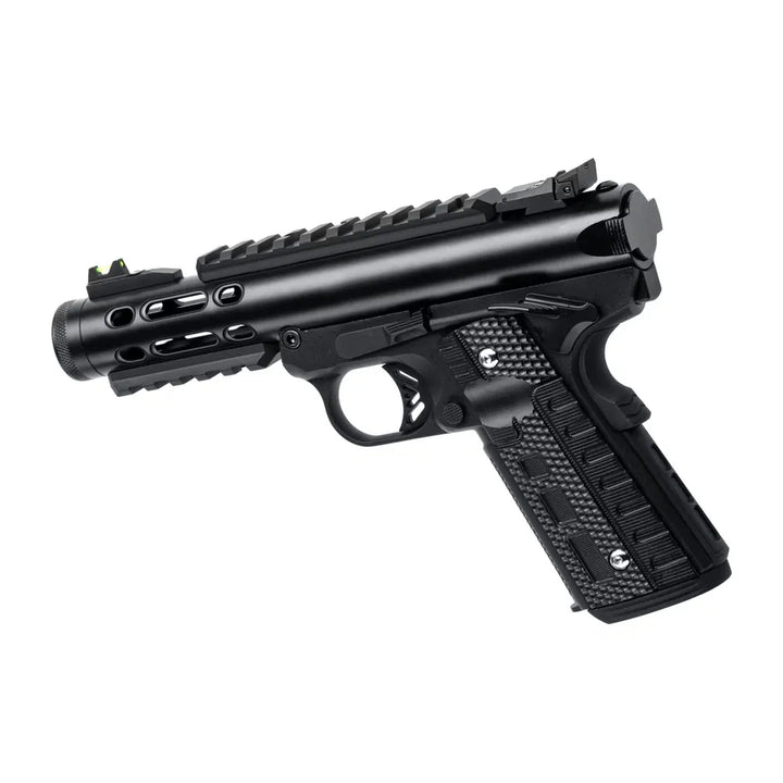 WE - Pistola blanda Galaxy <tc>GBB</tc> a gas - Negra