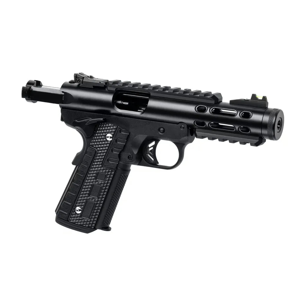 WE - Pistola blanda Galaxy <tc>GBB</tc> a gas - Negra
