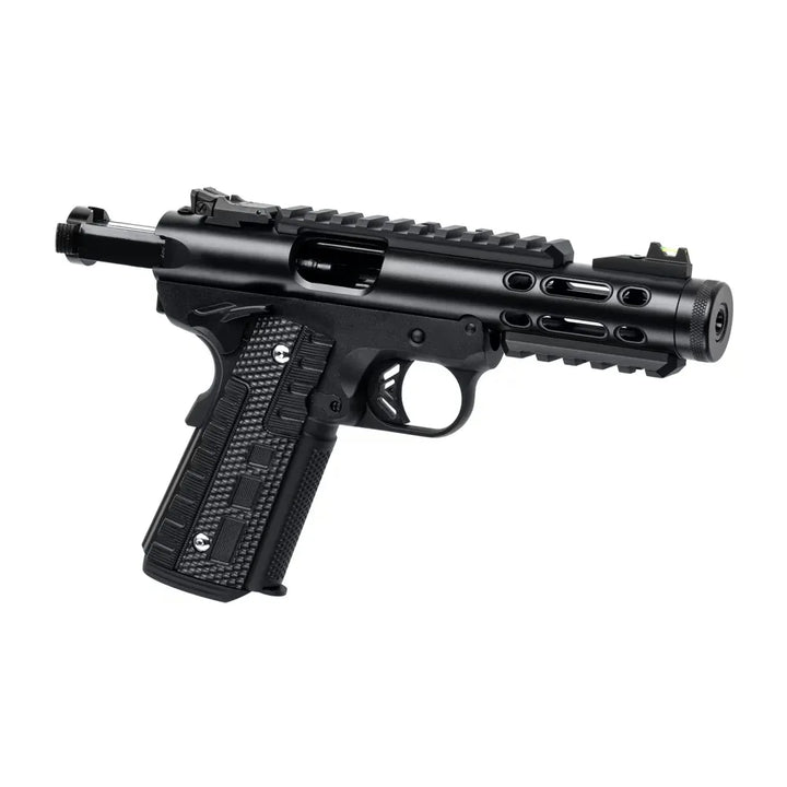 WE - Pistola blanda Galaxy <tc>GBB</tc> a gas - Negra