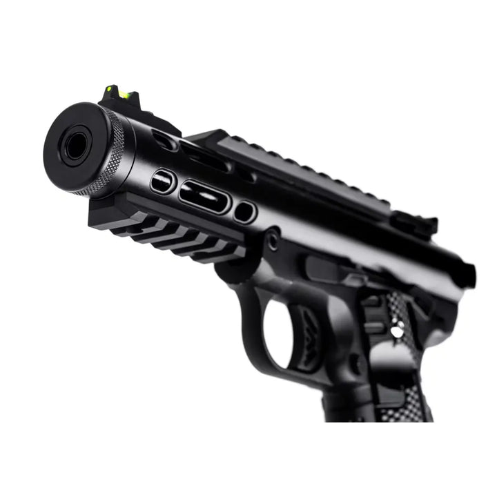 WE - Pistola blanda Galaxy <tc>GBB</tc> a gas - Negra