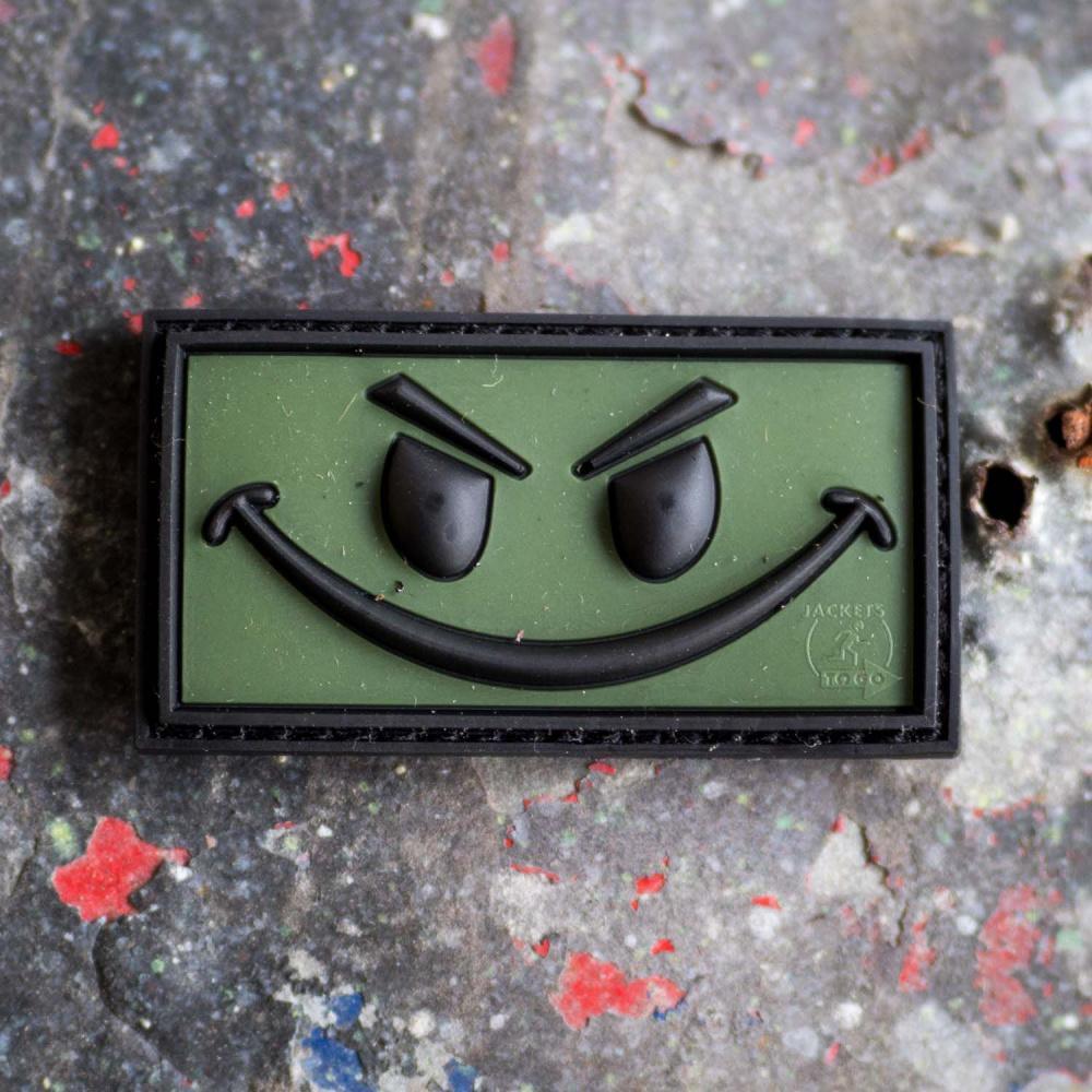 Patch - Evil Smile Rubber - Wald - Game-On.no