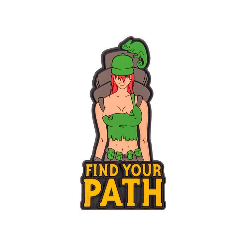 Patch - Helikon Tex - Find Your Path - PVC - Colored - Game-On.no