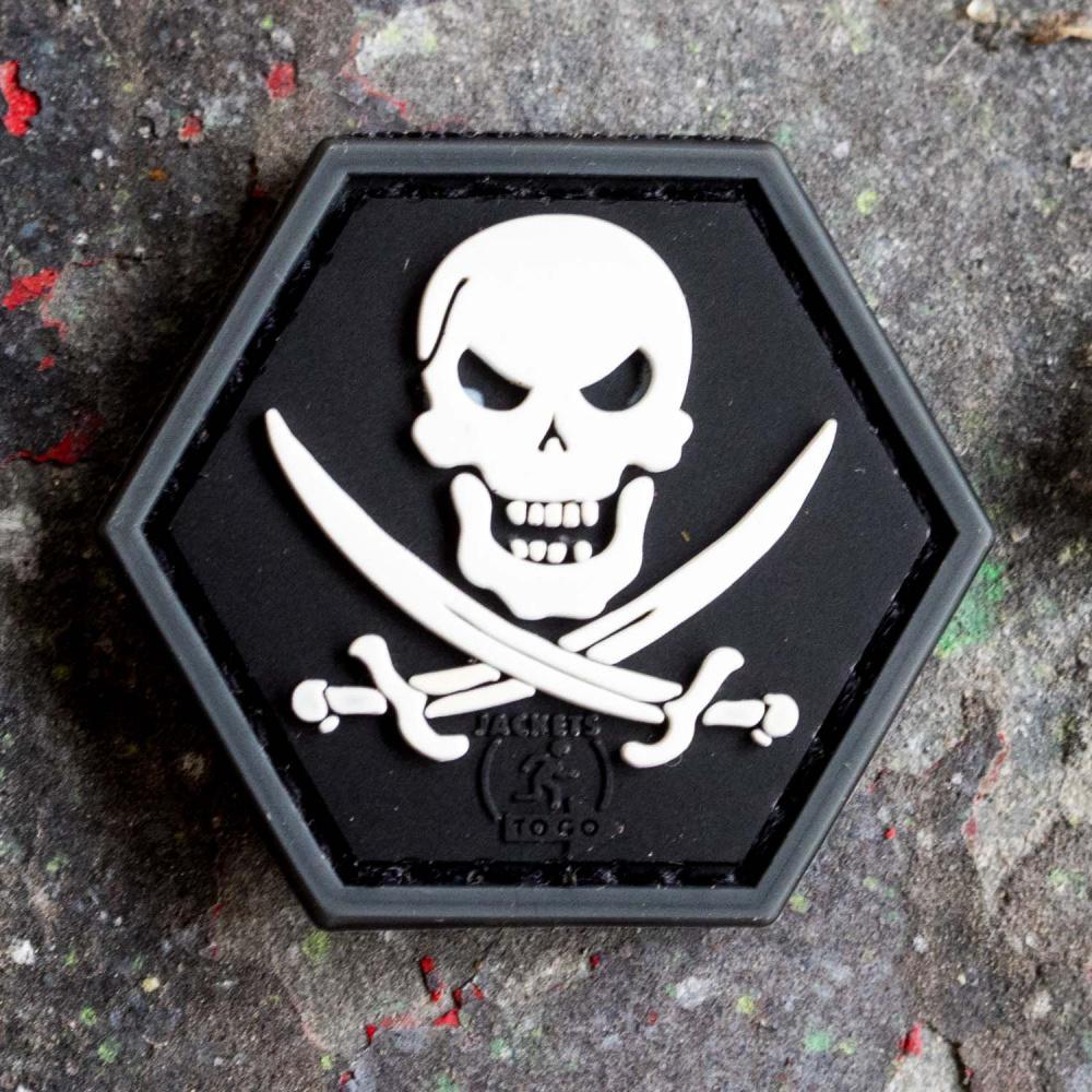 Patch - No Fear Pirate Rubber - SWAT - Game-On.no