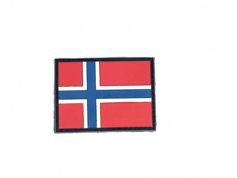 Patch - Norsk Flagg - PVC - Game-On.no