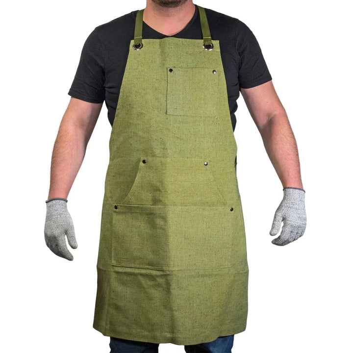 Canvas Apron - Green Canvas