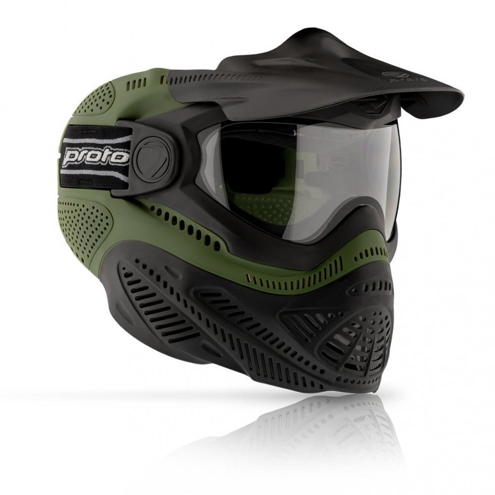 Proto FS Thermal Maske - Olive - Game-On.no