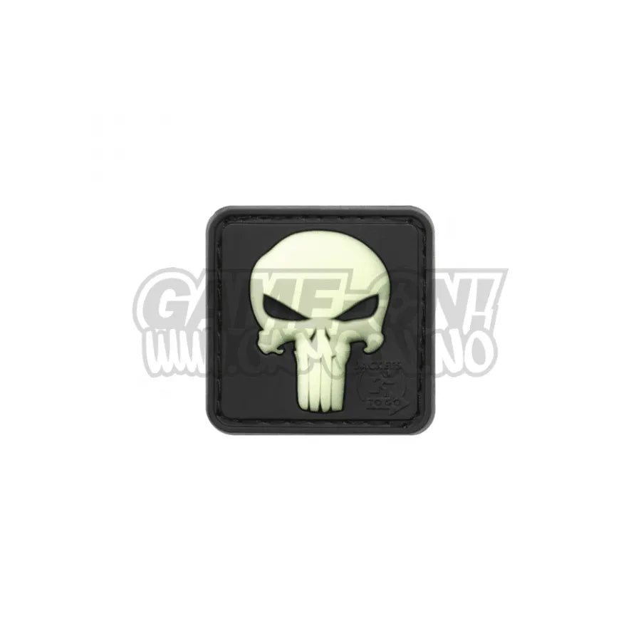 Punisher Patch - Lyser i Mørket - Game-On.no