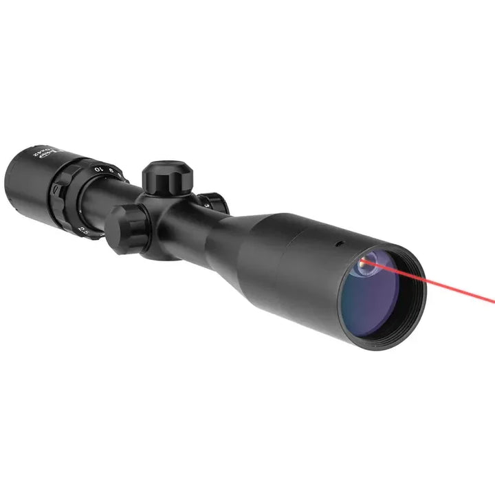 RTI 2,5-10x42 kikkertsikte med integrert rød laser