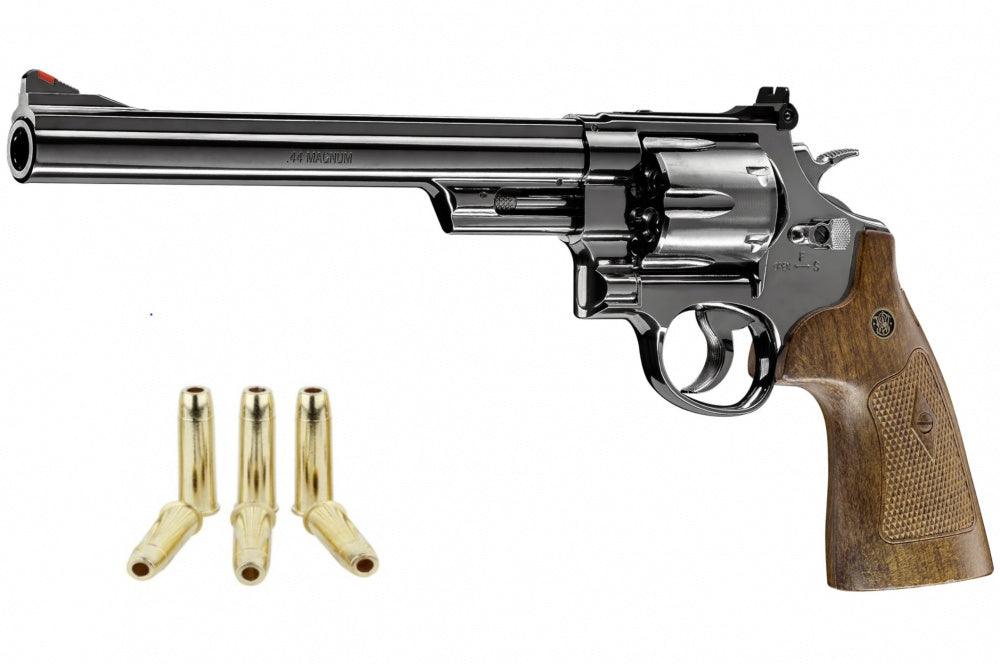 S&W - M29 - 4.5mm BB Revolver - Blau Poliert - Game-On.no