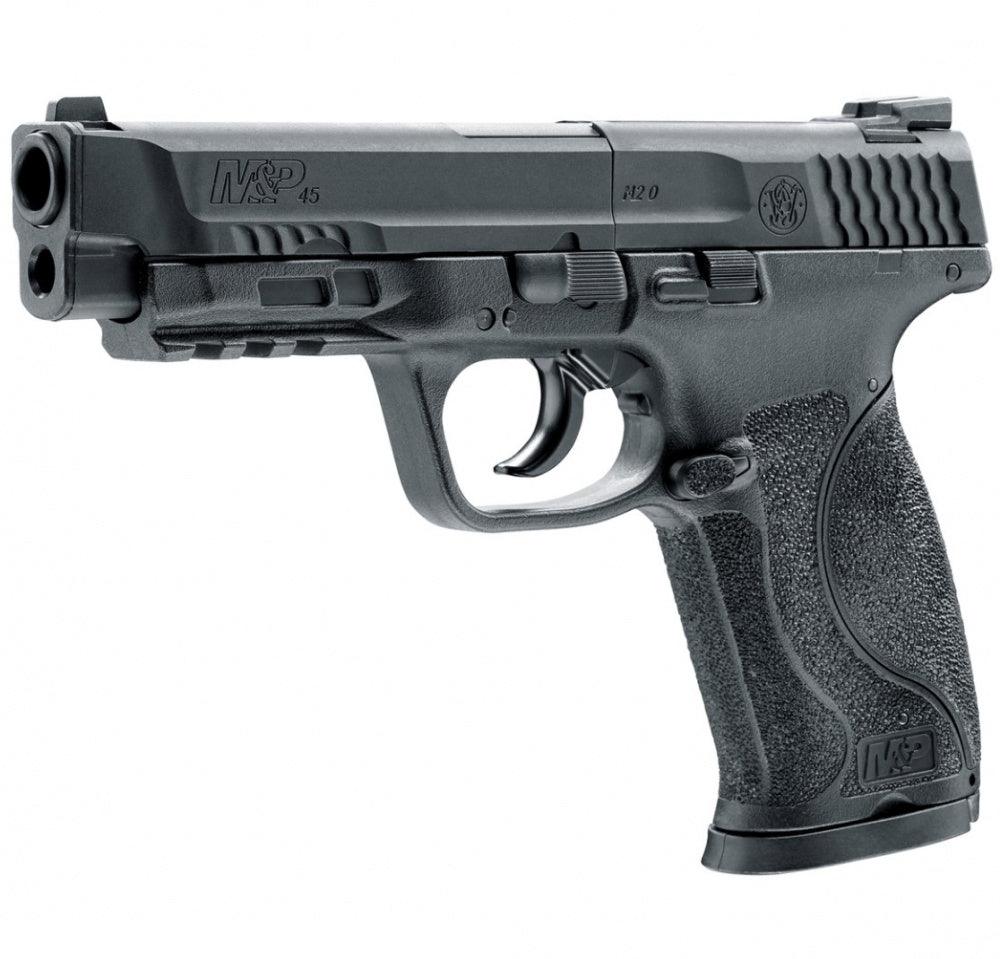 S&W - M&P45 M2.0 CO2-käyttöinen ilmapistooli - 4.5mm patruunat - Game-On.no