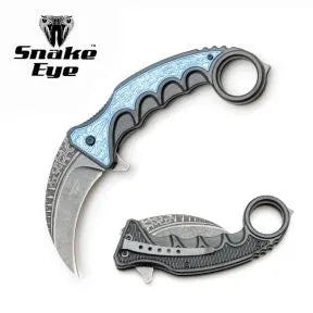 SE - Karambit Folekniv - Stonewashed Klinge - Game-On.no