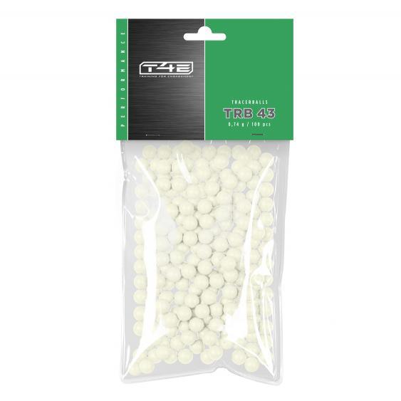 Glow-in-the-dark balls for T4E Paintball - 100pcs - 0.43CAL - Game-On.no