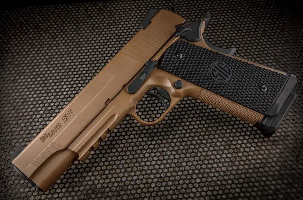 SIG Sauer 1911 Emperor Scorpion CO2 luftpistol pakkesett 4.5mm BB - Game-On.no
