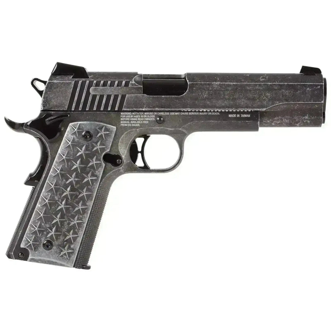 SIG Sauer 1911 We The People CO2 luftpistol pakkesett 4.5mm BB - Game-On.no