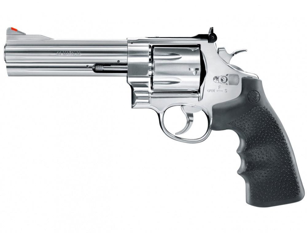 Smith & Wesson 629-5 Classic Softgun revolveri - Sølv - Game-On.no