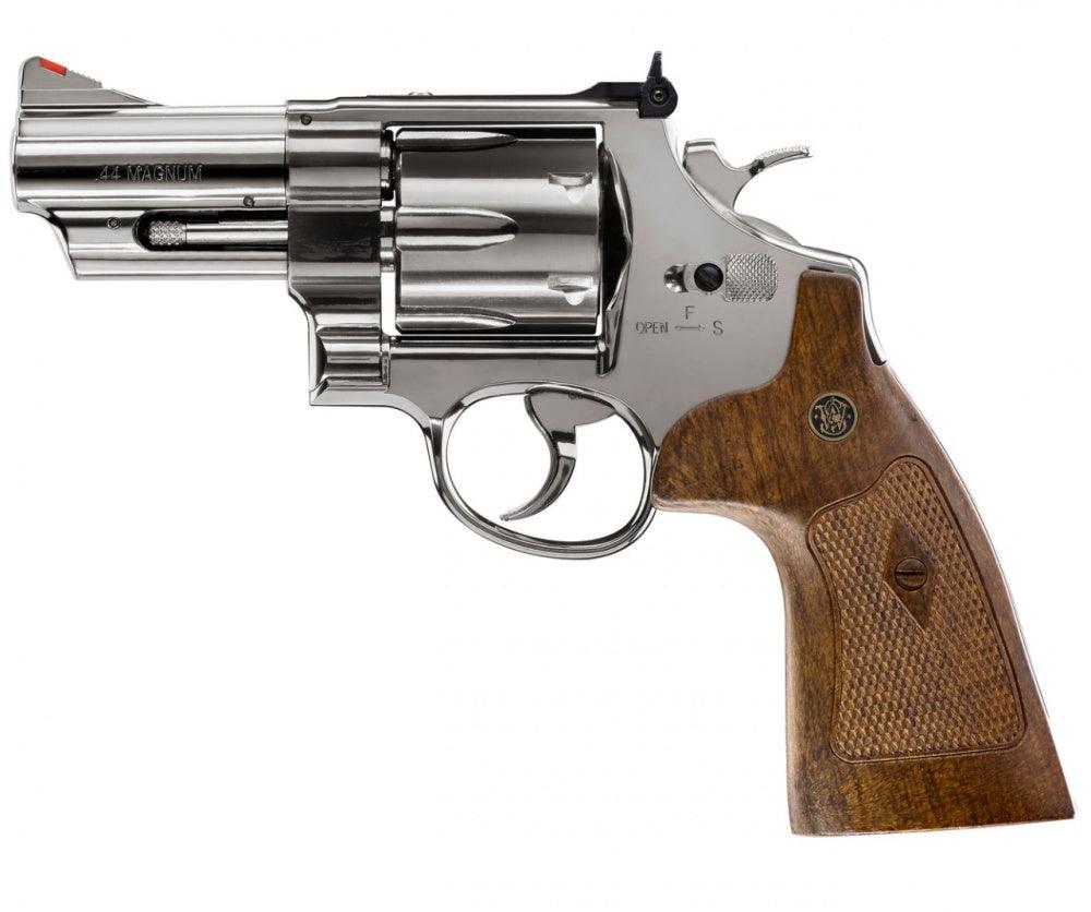 Smith & Wesson - M29 3 CO2 Drevet Softgunrevolver - Blå Polert - Game-On.no