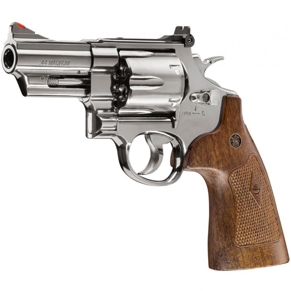 Smith & Wesson - M29 3 CO2-drevet softgun-revolver - blå poleret - Game-On.com