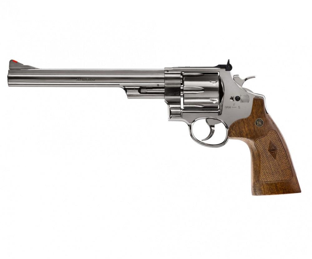 Smith & Wesson - M29 8 CO2 Drevet Softgun Revolver - Blå Polert - Game-On.no