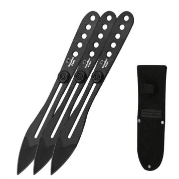 Snake Eye Tactical throwing knife set Tveegget - 3pcs - Game-On.no