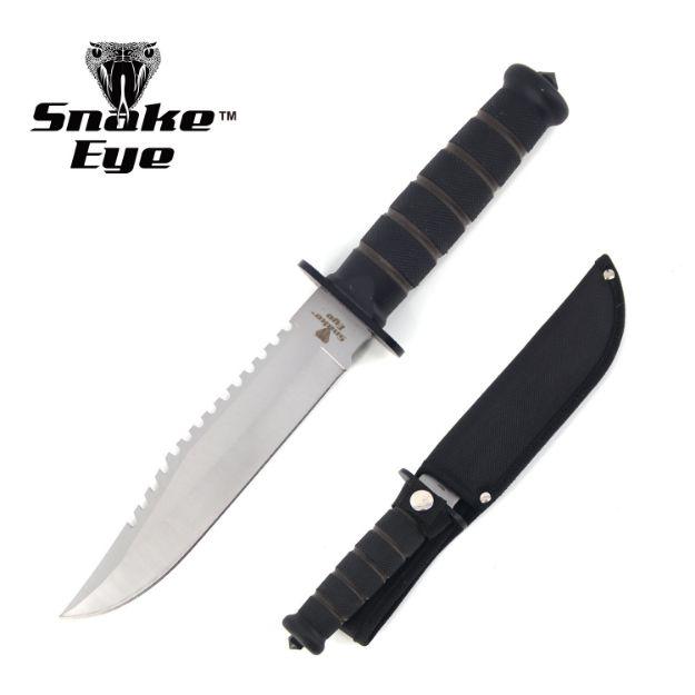 Snake Eye taktisk jaktkniv med slida - 28cm - Game-On.no