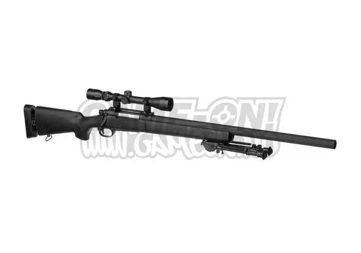 Snow Wolf - M24 SWS Airsoft Sniper med Tofot og Kikkertsikte - S - Game-On.no