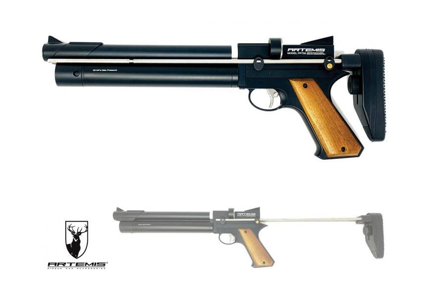 Snowpeak - PP750 PCP Drevet Luftpistol med Kolbe - 4,5 mm - Game-On.no