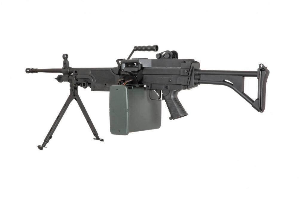 Specna Arms - M249 MK1 Core elektrisk kulspruta - Svart - Game-On.no