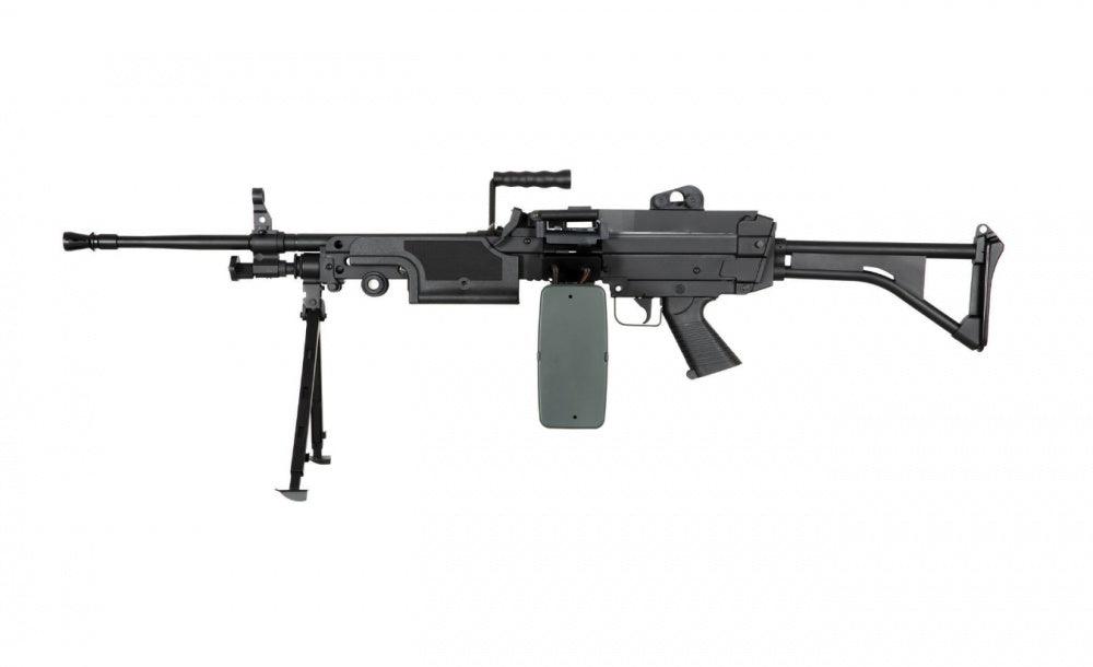 Specna Arms - M249 MK1 Core Elektrisk Maskingevær - Svart - Game-On.no