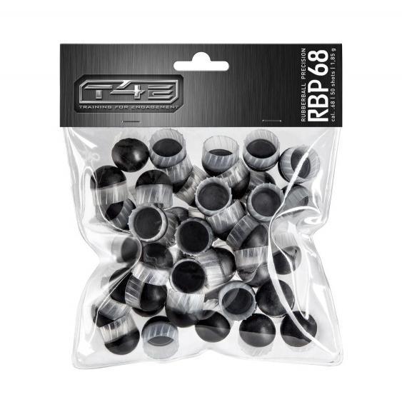 T4E Precision Rubber Balls - 0.68CAL - 50pcs - Game-On.no