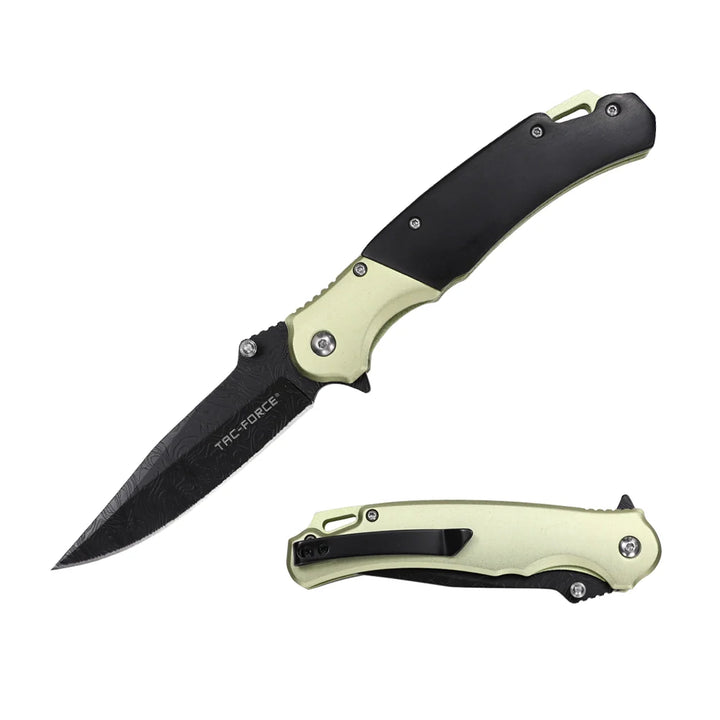 Tac-Force - Edge Voyager EDC Foldekniv med Belteklipps