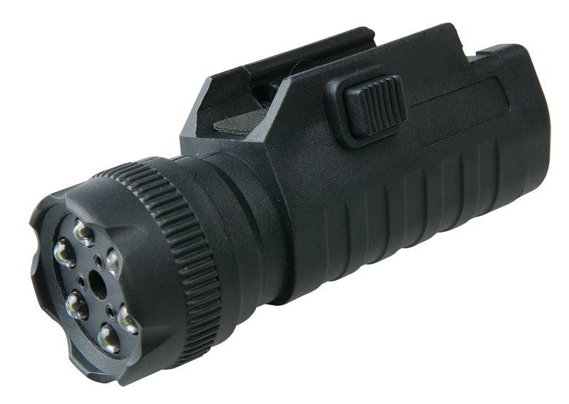 Tactical LED Lykt og Laser - Game-On.no