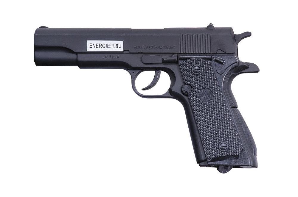 Taktiska operationer 1911 Co2-driven softgunpistol - FS06 utan blowback - Game-On.no