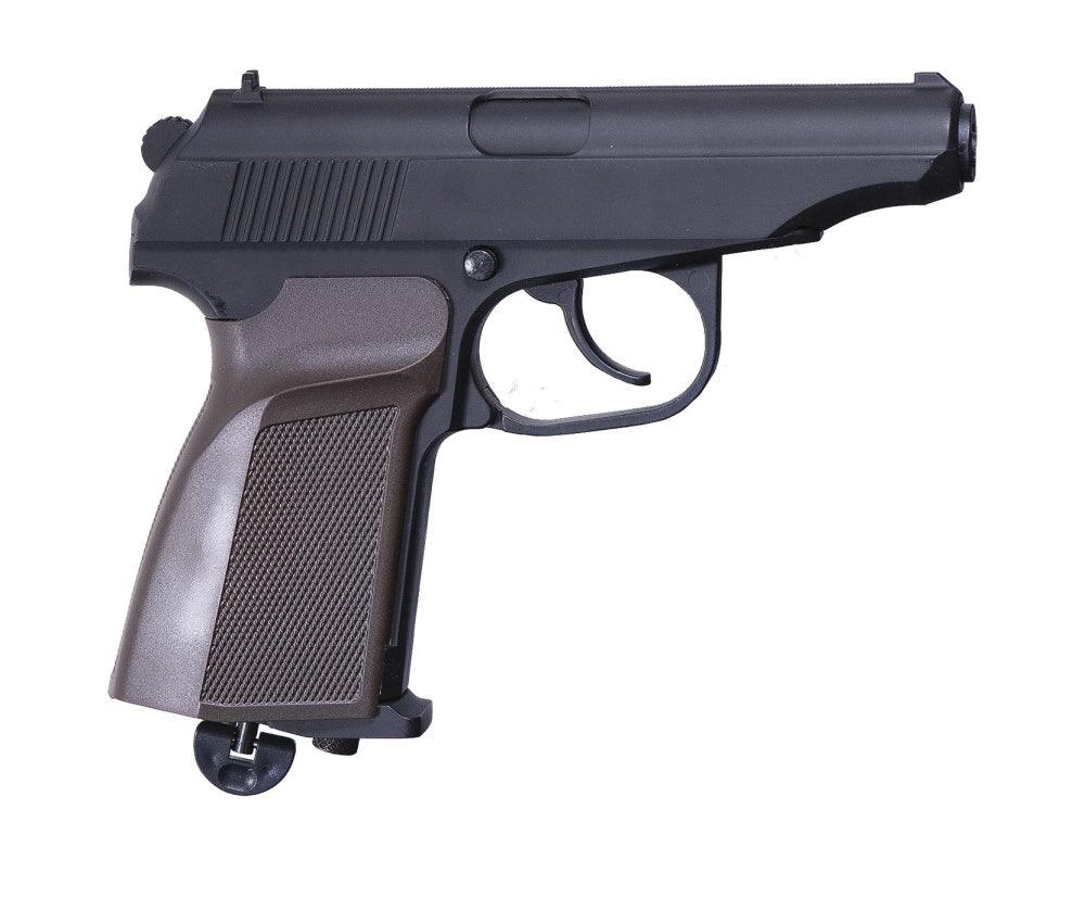 Tactical ops Makarov Co2 Powered Softgun Pistol FS05 Without Blowback - Game-On.no