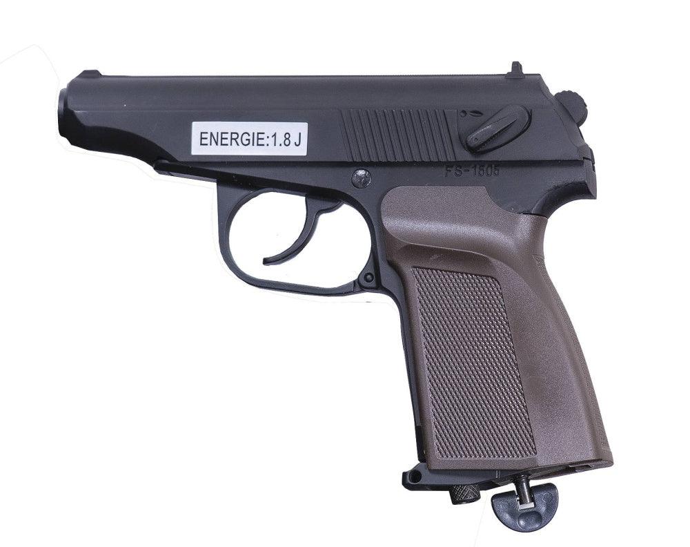 Taktiska operationer Makarov Co2-driven Softgun Pistol FS05 utan återblåsning - Game-On.no