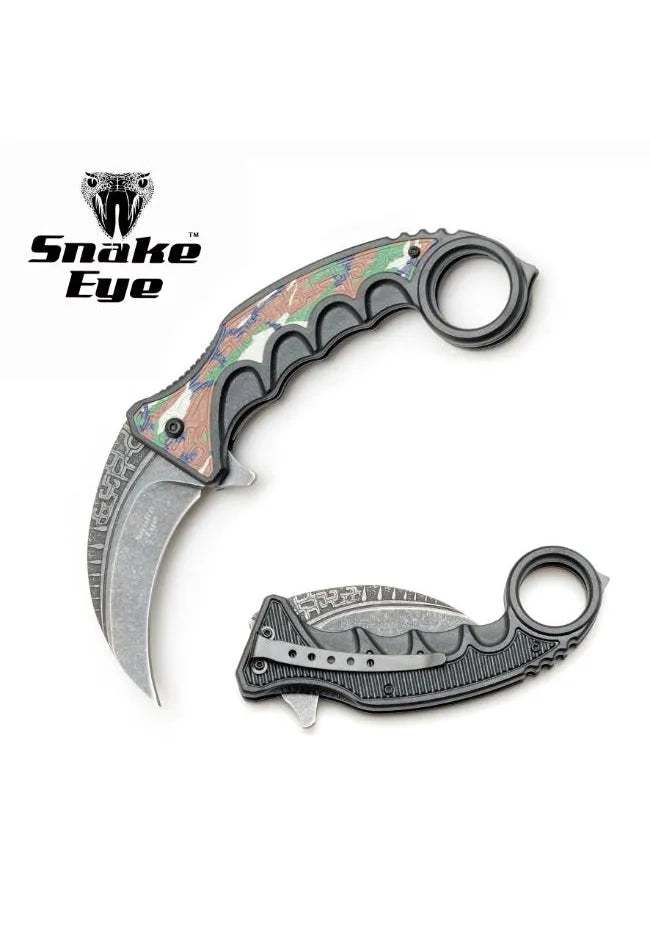 Taktinen Karambit Style taittoveitsi - Game-On.com