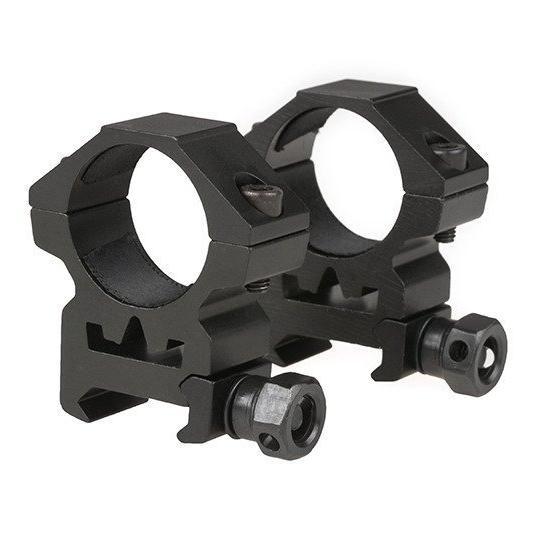 Tactical Mounting Rings Ø25 Low - 21mm - Game-On.no